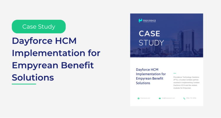 Dayforce HCM Implementation for Empyrean Benefit Solutions