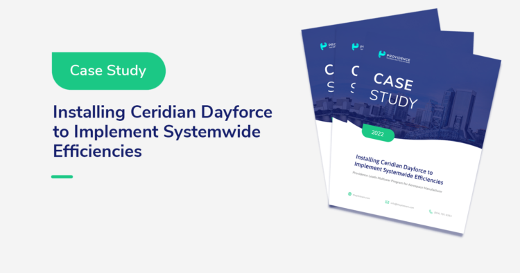 Installing Ceridian Dayforce to Implement Systemwide Efficiencies