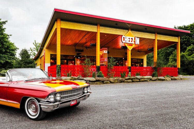 CHEEZ-IT® OPENS THE CHEEZ-IN DINER SERVING A FULL MENU OF DELICIOUS, ABSURDLY CHEEZY CLASSICS TO KICK OFF SUMMER ROAD TRIP SEASON