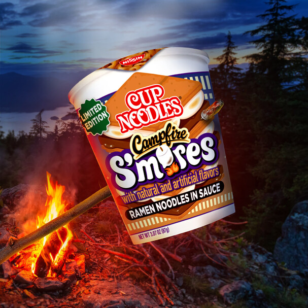 CUP NOODLES® CAMPFIRE S’MORES REINVENTS THE TIMELESS SUMMER TREAT