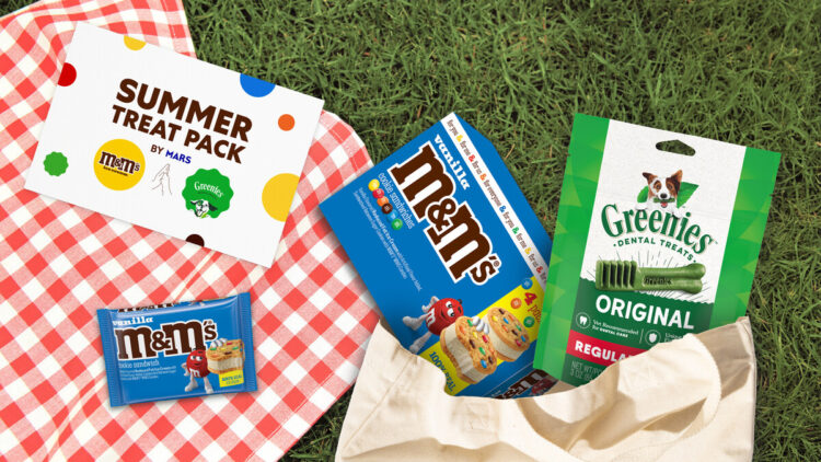 M&M’S® Ice Cream Cookie Sandwiches and GREENIES™ Dental Treats for Dogs Help Pet Parents and Their Canine Companions Beat the Summer Heat