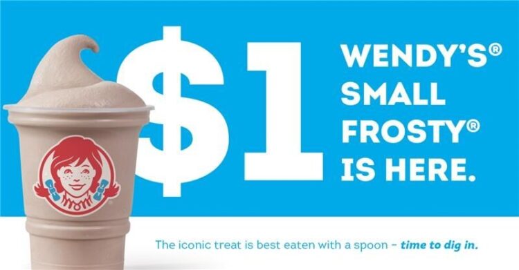 Scoop, Dip or Sip? Wendy’s Treats Fans to $1 Frosty Deal for a Sweet End to Summer