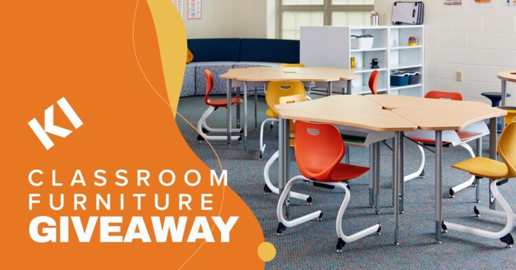 KI Announces Third Annual Classroom Furniture Giveaway for K-12 Educators