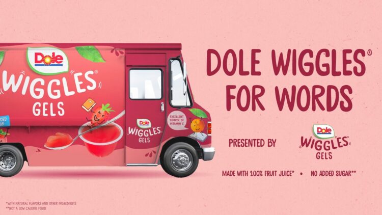 DOLE WIGGLES® FOR WORDS PROGRAM LAUNCHES TO ADVOCATE FOR CHILDHOOD LITERACY AND BETTER SNACKING