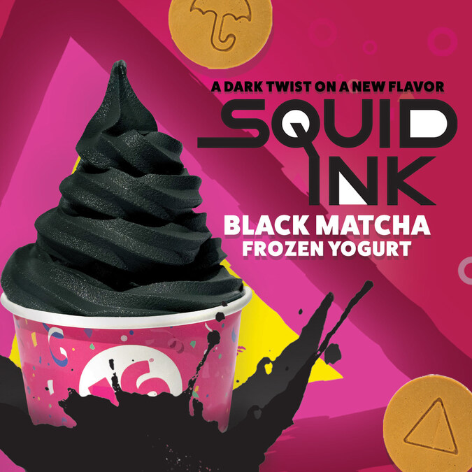 16 Handles Gives Guests the Green Light to Enjoy Squid Ink Black Frozen Yogurt