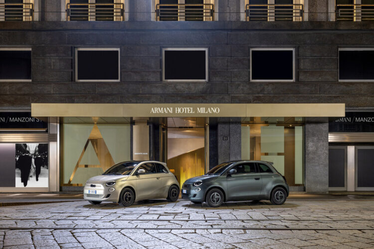 FIAT Unveils Latest Fashion Icon, 2025 Fiat 500e Giorgio Armani Collector’s Edition, at Los Angeles Auto Show