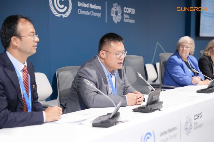 Sungrow Discusses Renewable Energy Innovations and Best Practices to Achieve Global Carbon Neutrality at COP29