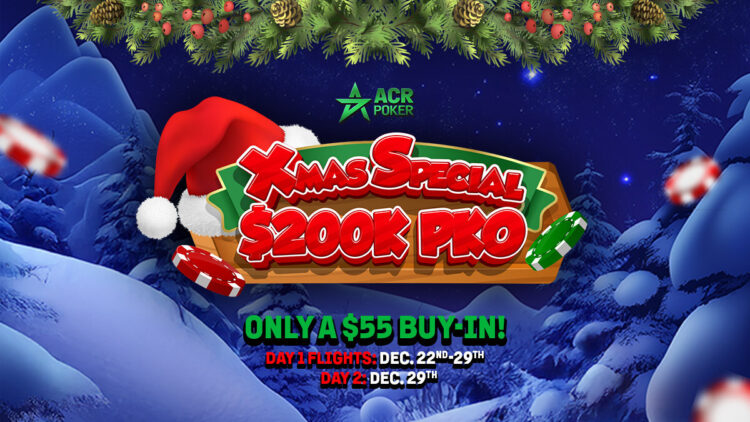 Celebrate The Festive Season with ACR Poker’s Christmas Special Multi-Day PKO Tourney