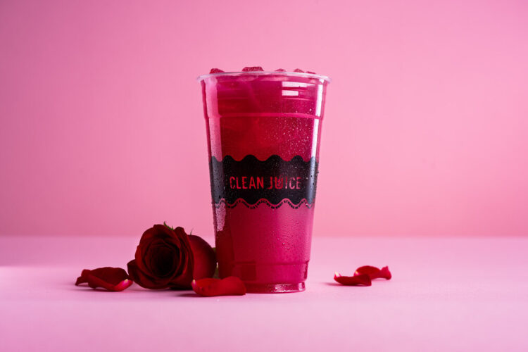 ROSES ARE RED … AND DELICIOUS TOO! CLEAN JUICE CELEBRATES VALENTINE’S DAY WITH NEW ROSE WATER-BASED JUICE