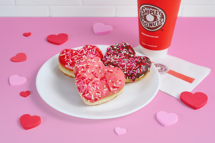 SHIPLEY DO-NUTS SPREADS THE LOVE WITH NEW HEART-SHAPED DONUTS