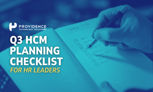 Q3 HCM planning checklist for HR leaders